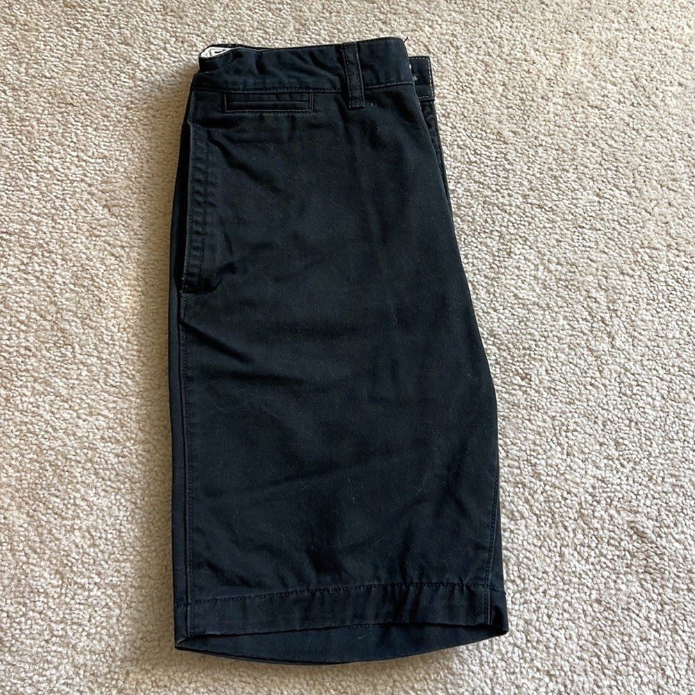 GAP Kids Boys Cotton Black Shorts Size 16